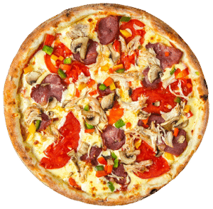 Delicious Vegetables Italian Pizza